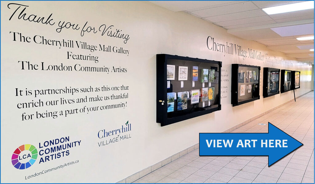 View art at Cherryhill Village Mall